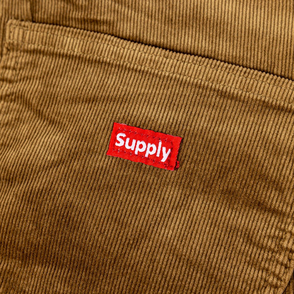 Supply Light Brown Short Corduroy - Pants