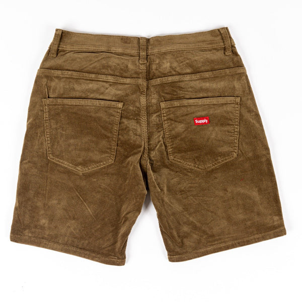 Supply Light Brown Short Corduroy - Pants