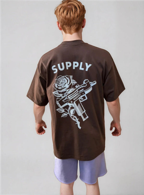 Supply Print T-Shirt Burger - T-Shirt