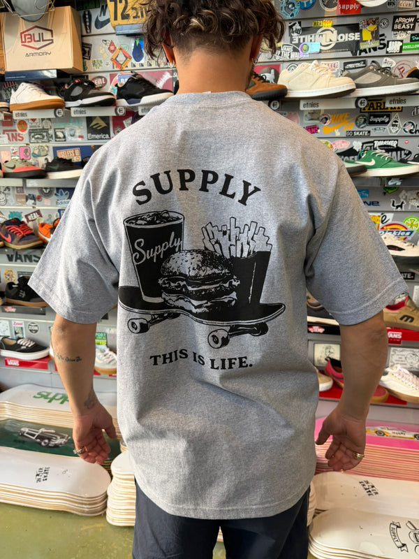 Supply Print T-Shirt Burger - T-Shirt