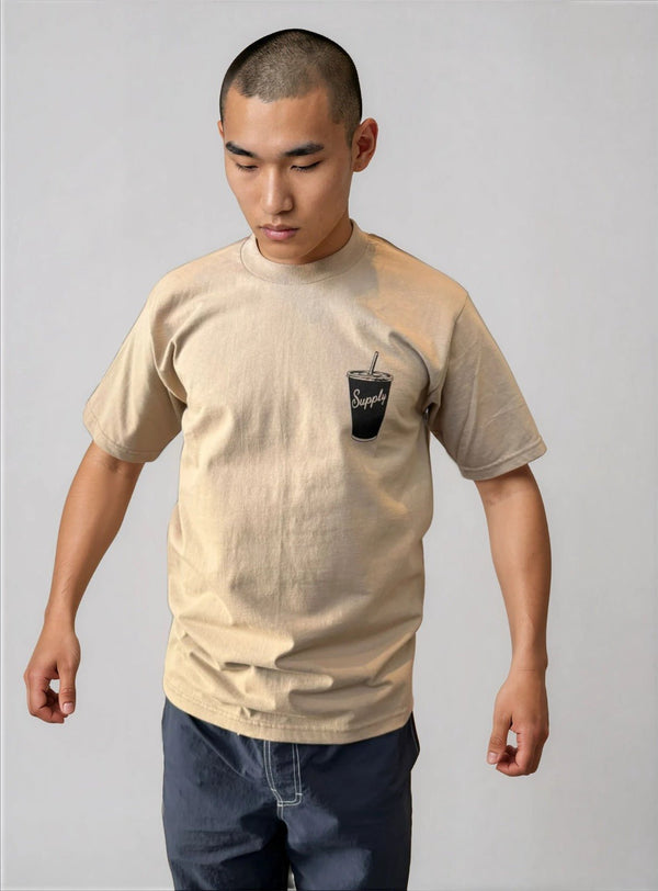 Supply Print T-Shirt Burger - T-Shirt