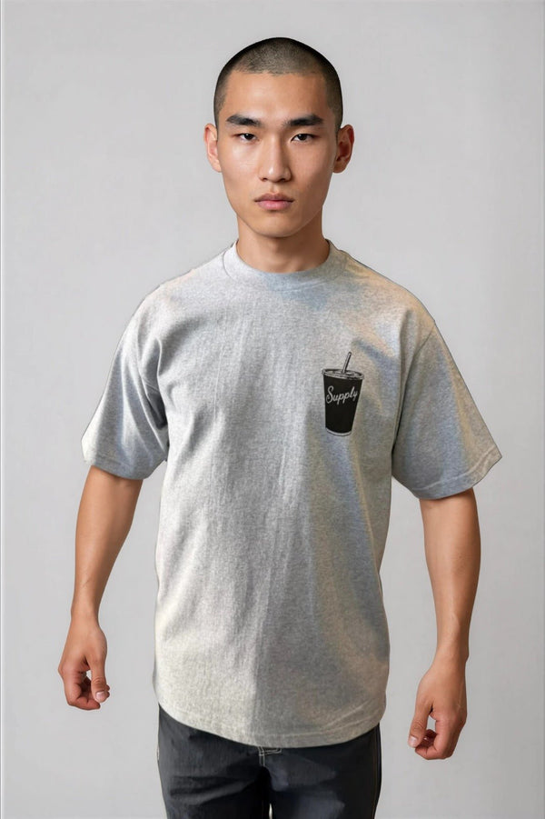 Supply Print T-Shirt Burger - T-Shirt