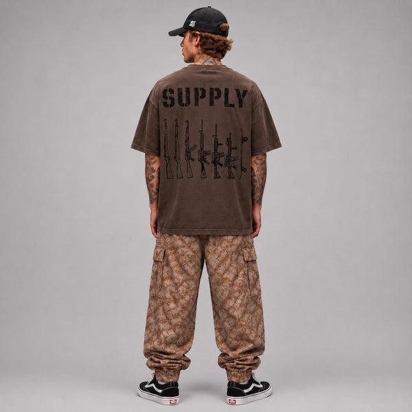 SUPPLY Rifle Evolution Tee – Espresso - T-Shirt