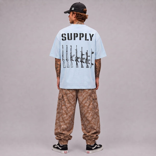 SUPPLY Rifle Evolution Tee – Light Blue - T-Shirt