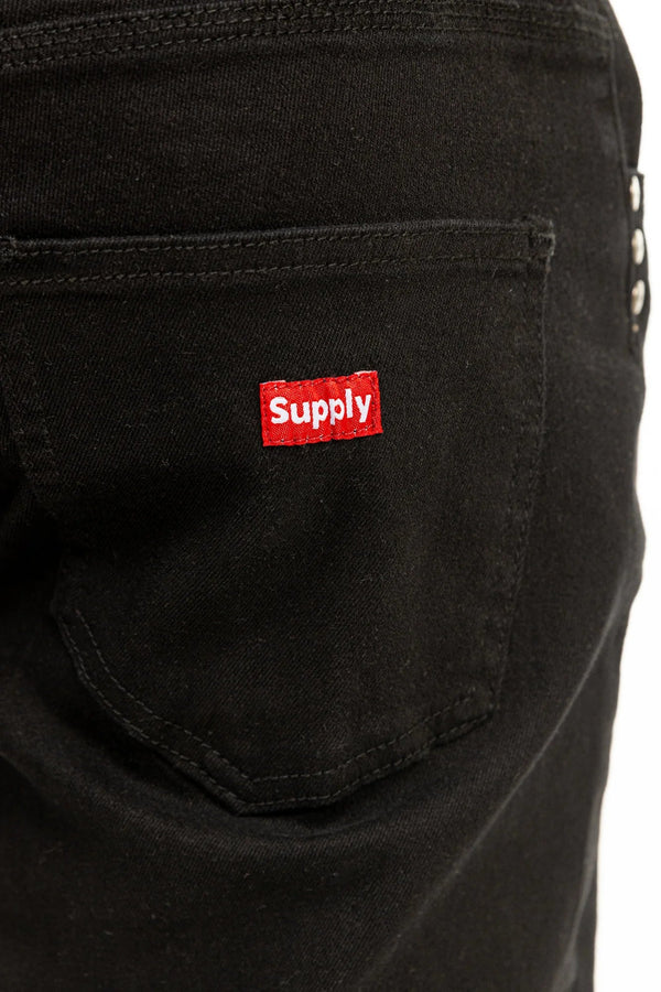 Supply Straight Jeans - Black - Pants