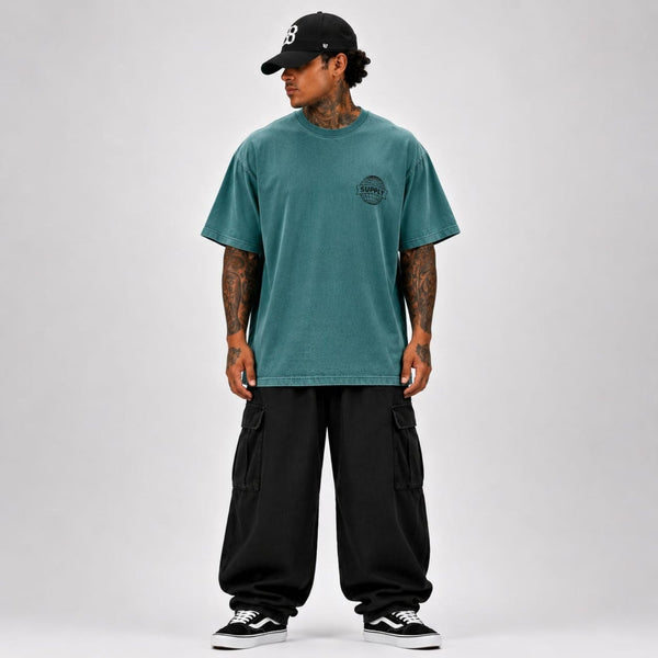 SUPPLY Worldwide Tee - Vintage Green - T-Shirt