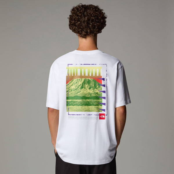 The North Face Axys Oversized Tee - White - T-Shirt