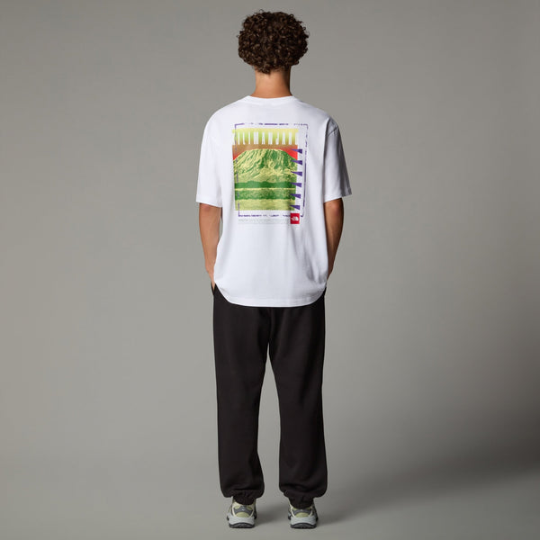 The North Face Axys Oversized Tee - White - T-Shirt