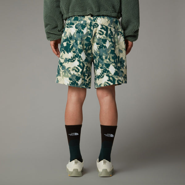 The North Face Class V Pathfinder Pull - On Shorts 7” - Duck Green Lux Print - Pants