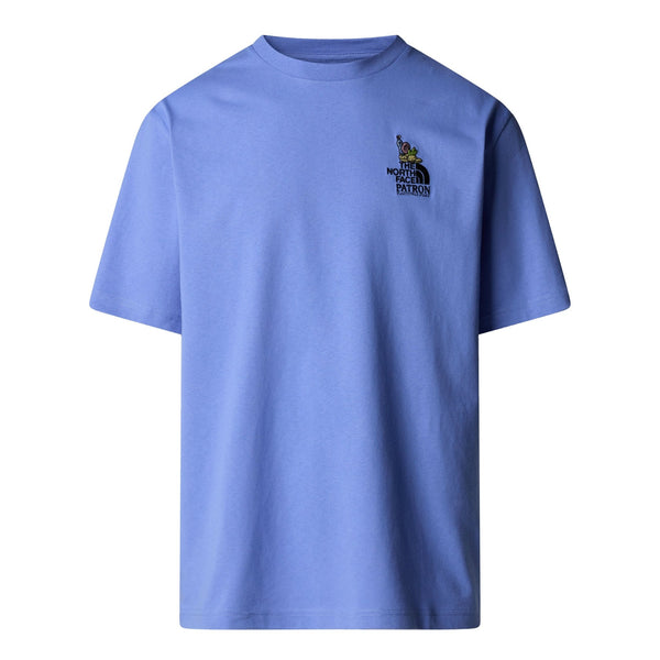 The North Face Clean Trails Oversized T-Shirt - Virtual Blue - T-Shirt