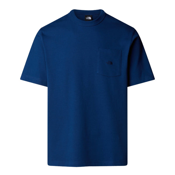 The North Face Dome Relaxed Pocket T-Shirt - Estate Blue - T-Shirt