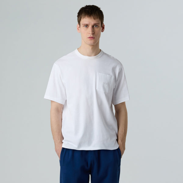 The North Face Dome Relaxed Pocket T-Shirt - White - T-Shirt