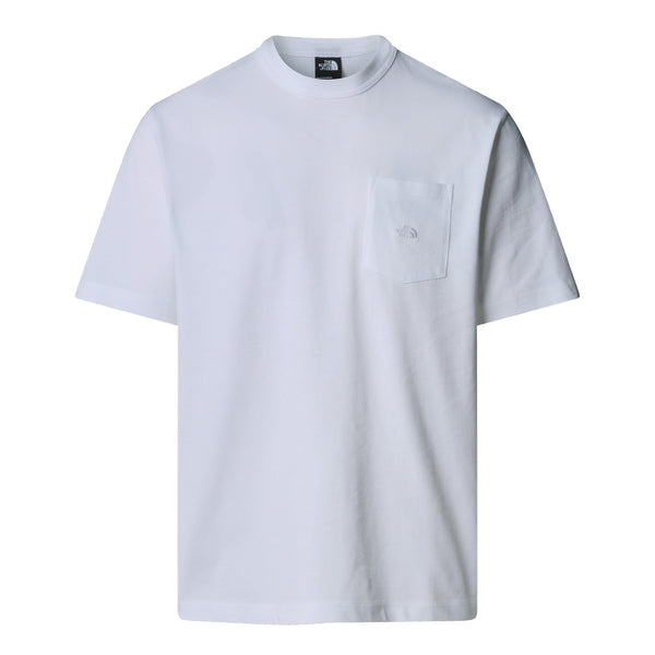The North Face Dome Relaxed Pocket T-Shirt - White - T-Shirt