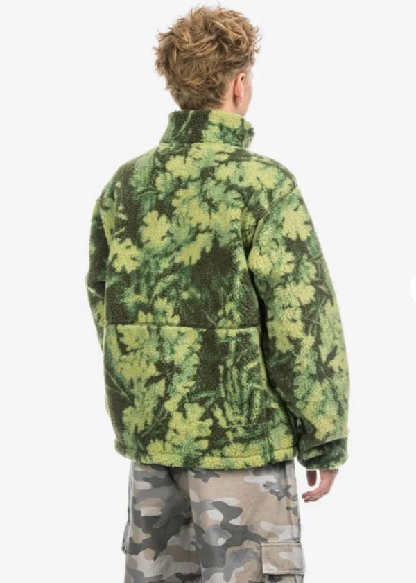 THE NORTH FACE EXTREME PILE 2 JACKET PRINT NEW TAUPE GREEN YOSEMIT - Jacket