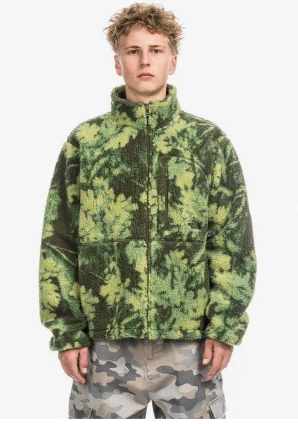 THE NORTH FACE EXTREME PILE 2 JACKET PRINT NEW TAUPE GREEN YOSEMIT - Jacket