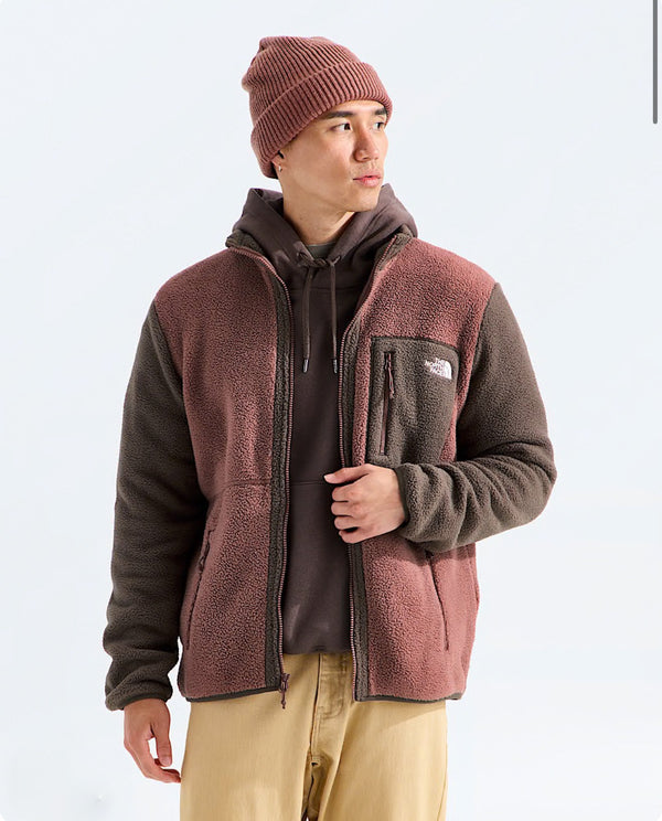 The North Face Men's Yumiori Full Zip Fleece Jacket-Copper Silt/Smo - Jacket