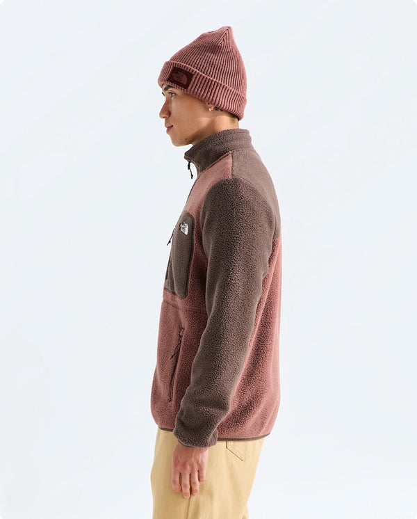 The North Face Men's Yumiori Full Zip Fleece Jacket-Copper Silt/Smo - Jacket