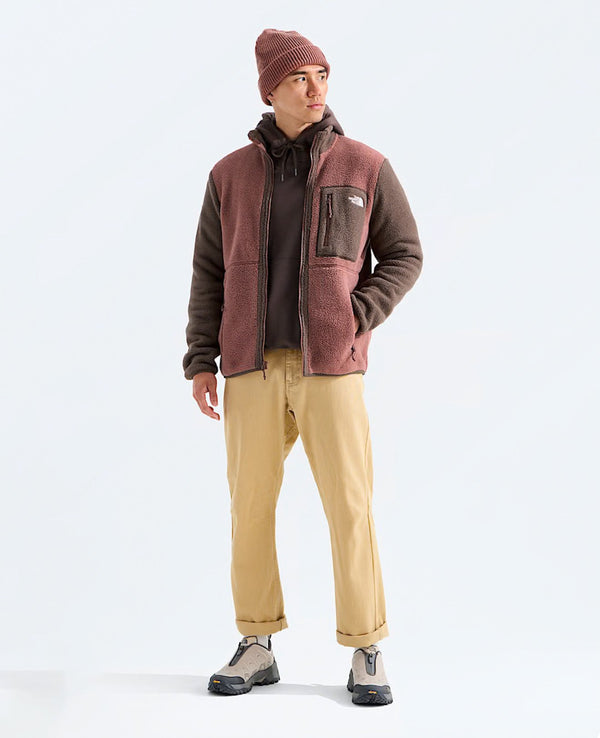 The North Face Men's Yumiori Full Zip Fleece Jacket-Copper Silt/Smo - Jacket