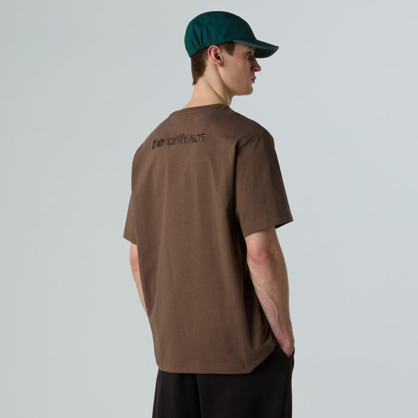 The North Face RMST Logo Relaxed T-Shirt - Brown - T-Shirt