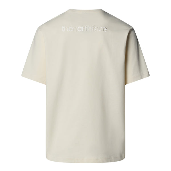 The North Face RMST Logo Relaxed T-Shirt - White Dune - T-Shirt