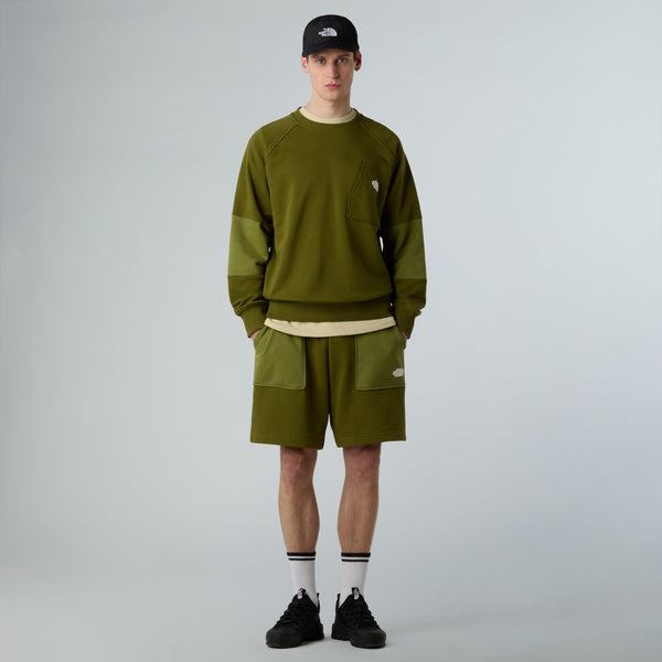 The North Face Terry Regular Shorts - Forest Olive - Pants