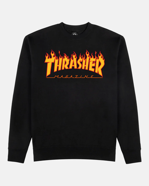 Thrasher Flame Logo Crewneck - Sweatshirt