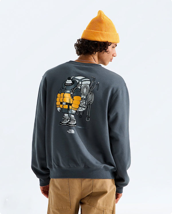 Unisex Gear Up Get Out Relaxed Crew—Graphic - Jacket