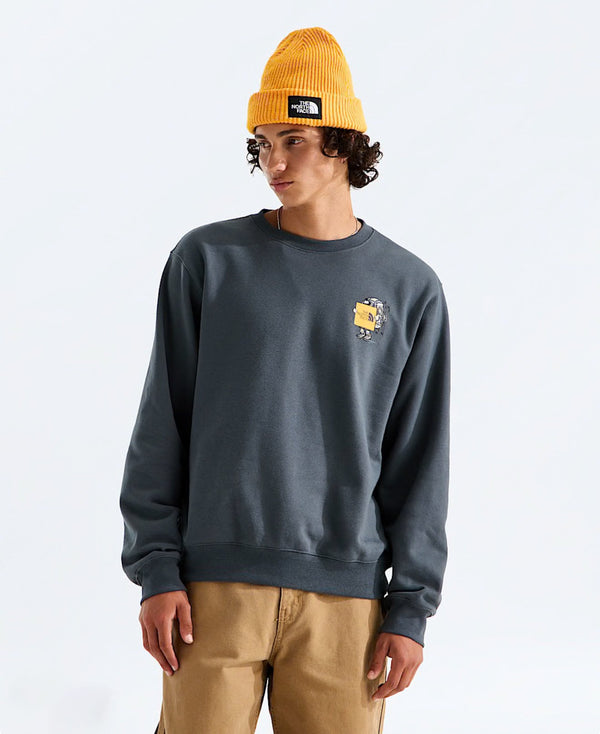 Unisex Gear Up Get Out Relaxed Crew—Graphic - Jacket
