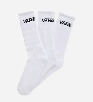 Vans-גרביים ארוכות Classic Crew (6 זוגות) לבן - Socks