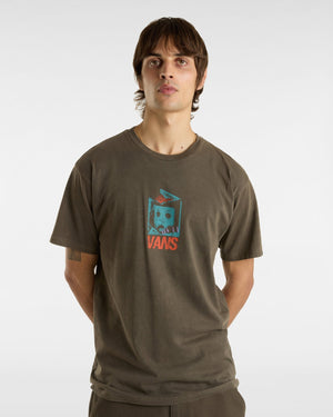 Vans Dollface T-Shirt - Brown - T-Shirt