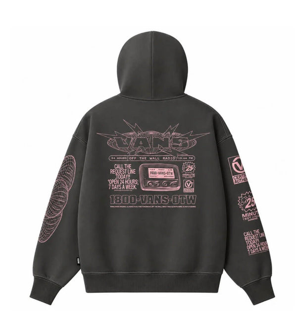Vans -Hotline Radio Pullover Faded Black - Sweatshirt