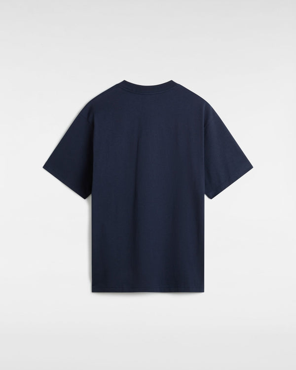 Vans Left Chest Logo T-Shirt - Blue - T-Shirt