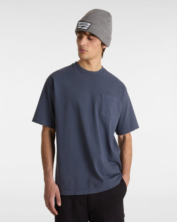 Vans Original Standards Wash Pocket T-Shirt - Grey - T-Shirt
