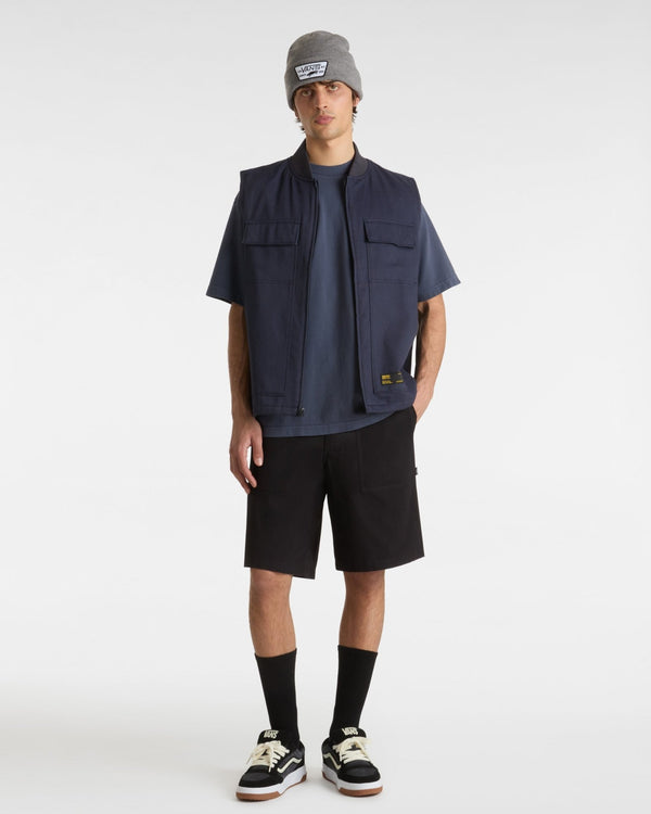 Vans Original Standards Wash Pocket T-Shirt - Grey - T-Shirt