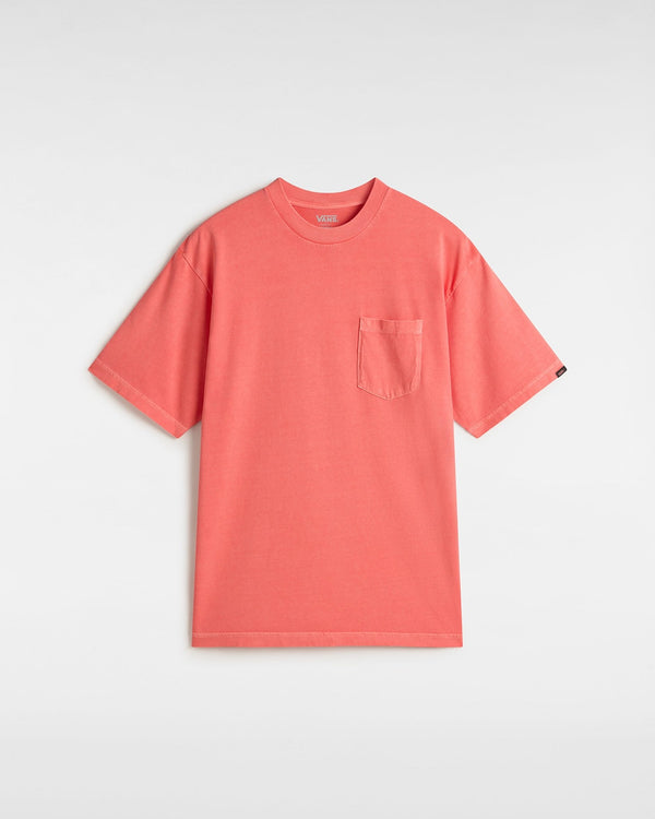 Vans Original Standards Wash Pocket T-Shirt - Orange - T-Shirt