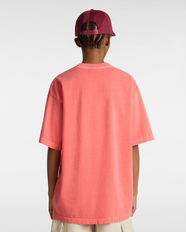 Vans Original Standards Wash Pocket T-Shirt - Orange - T-Shirt