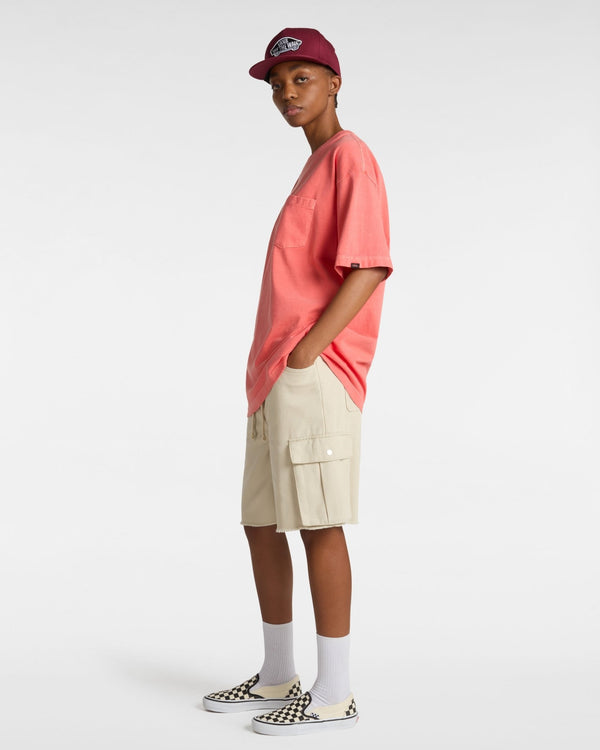 Vans Original Standards Wash Pocket T-Shirt - Orange - T-Shirt
