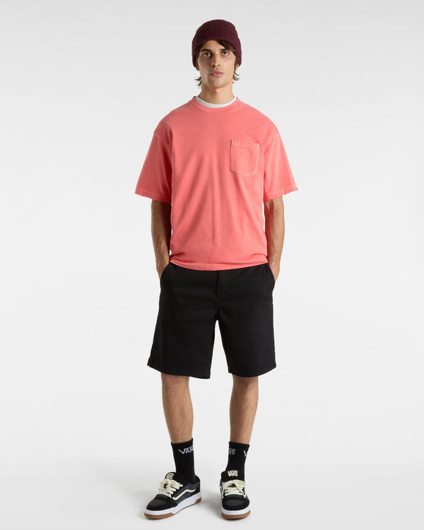 Vans Original Standards Wash Pocket T-Shirt - Orange - T-Shirt