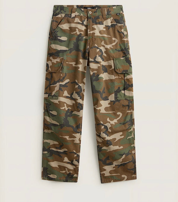 Vans-Para Baggy AOP Cargo Pant Aluminum Camo - Pants