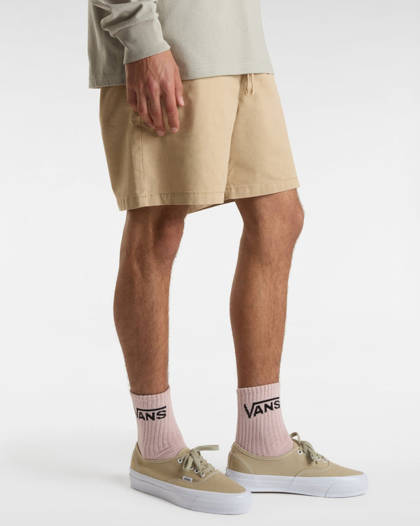 Vans Range Relaxed Elastic Shorts - Beige - Pants