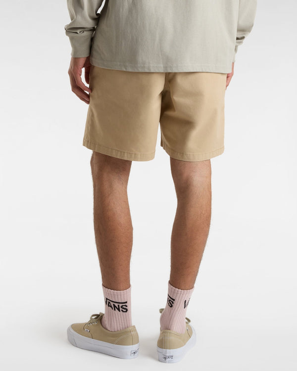 Vans Range Relaxed Elastic Shorts - Beige - Pants