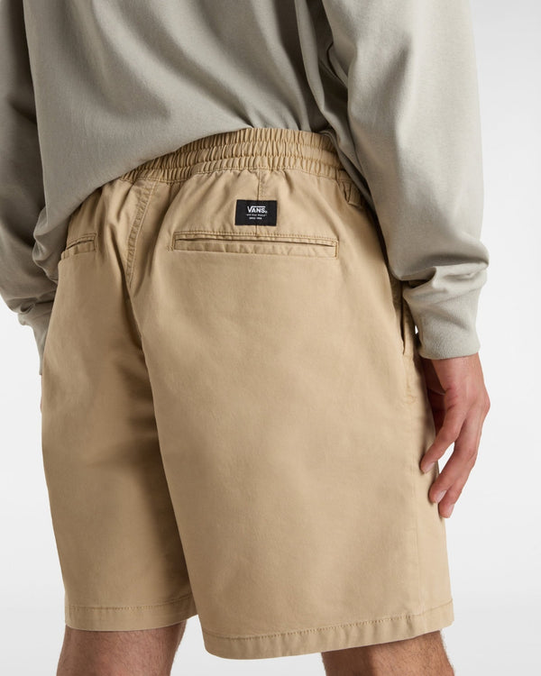 Vans Range Relaxed Elastic Shorts - Beige - Pants