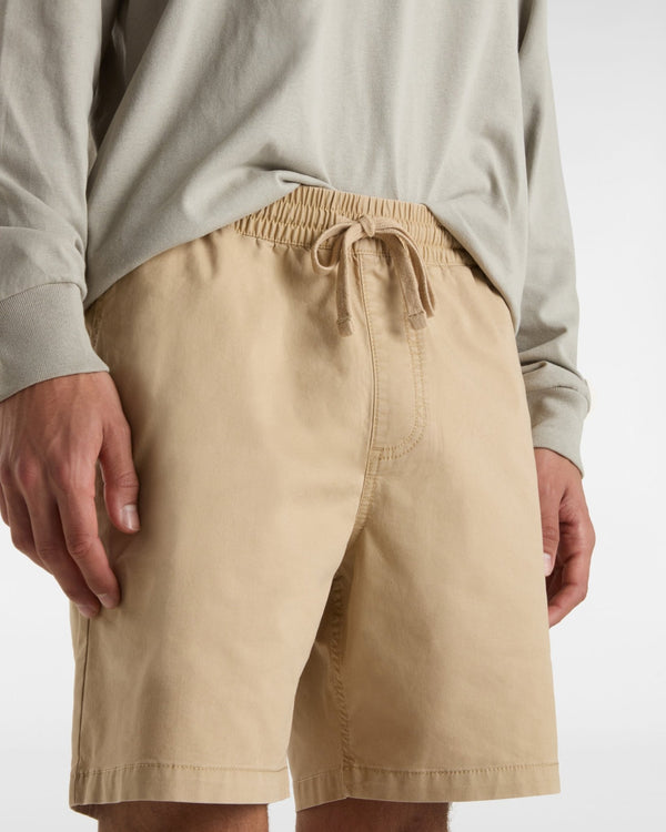 Vans Range Relaxed Elastic Shorts - Beige - Pants