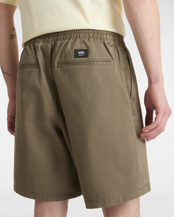 Vans Range Relaxed Elastic Shorts - Brown - Pants
