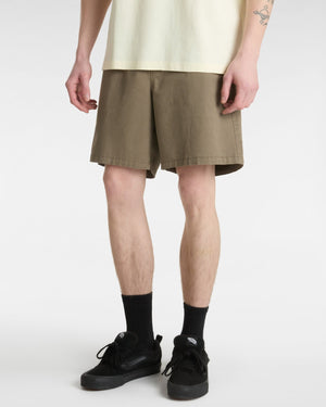 Vans Range Relaxed Elastic Shorts - Brown - Pants