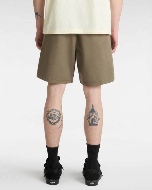 Vans Range Relaxed Elastic Shorts - Brown - Pants