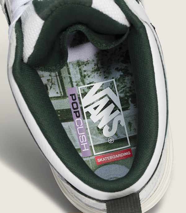 Vans Skate Half Cab WaffleCup-Una White/Gum - Sneakers
