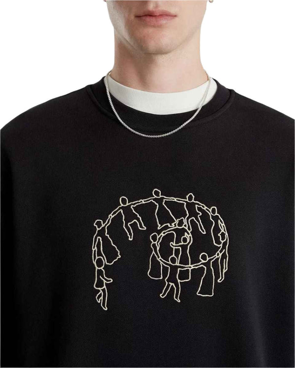 Vans Skate Hold Hands Pullover Sweatshirt - Shirts