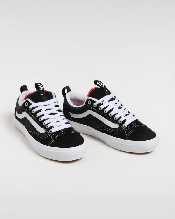 Vans Skate Old Skool 36+ Shoe - Black / White / Red - Sneakers