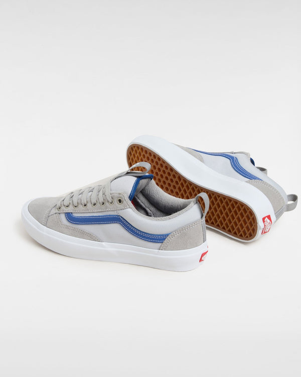 Vans Skate Old Skool 36+ Shoe - Grey / Blue - Sneakers